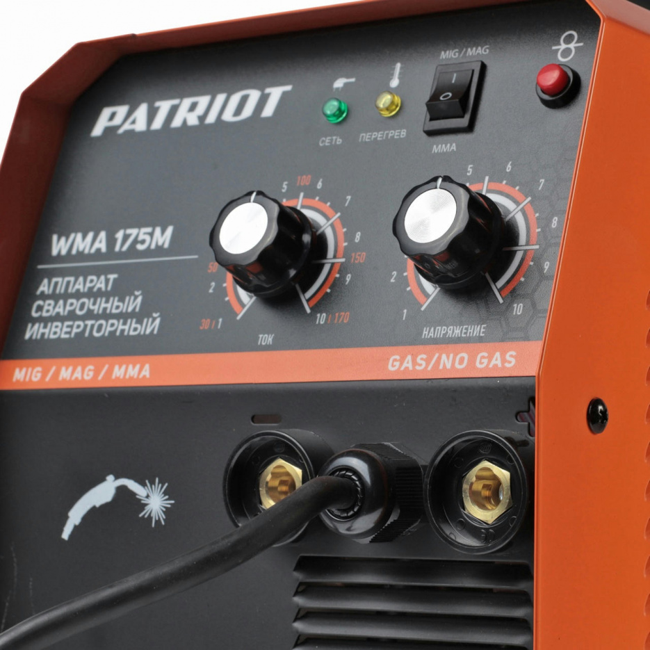 Аппарат сварочный WMA 175 M, 170 А, инверторный PATRIOT 605302150